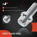 A-premium 4-pc M14-1 5 Wheel Studs W Socket Key Compatible With Audi A4 Allroad Quattro Q5 Q7 A5 Sportback A6 A3 E-tron Front