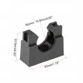 Uxcell Corrugated Tube Holder Ad15 8 Plastic Mounting Bracket Pipe Clamp Clips 8pcs
