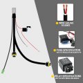 Nslumo H10 H12 Fog Light Relay Wiring Harness Socket Connector With On Off Switch Kits For 2019 Toyo Ta Rav4 Corolla Tundra