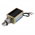 Aexit Dc12v 2 5a Control Electrical 10mm Stroke 800g Force Push Pull Type Frame Dc Solenoid Electromagnet Magnet Jf-1264