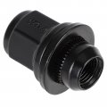 M12x1 25 Black Lug Nuts 20pcs Closed Wheel 13 16 21mm Hex Factory Replacement For Infiniti Nissan