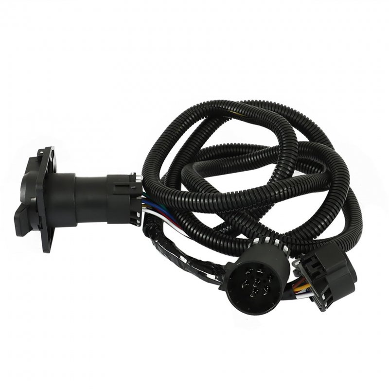 In Bed Trailer Wiring Harness Hc3z-15a416-a Replacement For F250 F350 F450 F550 2017 To 2022 7 Pin Plug Rear Wire