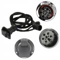 In Bed Trailer Wiring Harness Hc3z-15a416-a Replacement For F250 F350 F450 F550 2017 To 2022 7 Pin Plug Rear Wire