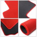 Evproxp Floor Mats Compatible For 97-01 Honda Prelude 2dr Factory Fitment Carpet Front Rear Red Nylon 4pc Set With Mugen 
