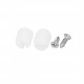 Uxcell Kitchen Cabinet Cupboard Door Push Press Open Catch Touch Latch Gray 2pcs