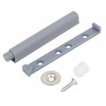 Uxcell Kitchen Cabinet Cupboard Door Push Press Open Catch Touch Latch Gray 2pcs