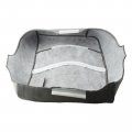 Carbhub Front Driver Bottom Gray Cloth Seat Cover Fit For 1999 2000 Ford F250 F350 F450 F550 Xlt Single Cab Extended Crew 2wd