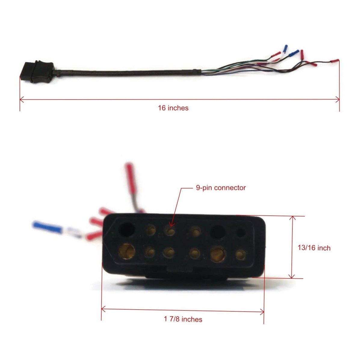 Snow Plow 9 Pin Wiring Harness Repair Kit For Western 49308