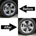 20pcs 21mm Universal Hex Wheel Lug Nut Bolt Cover Caps Black Plastic Protector For Cars With Removal Tool