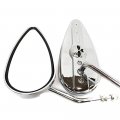 Httmt Chrome Skull Side Mirrors Compatible With H-d Springer Softail Efi Sportster 1200 Custom