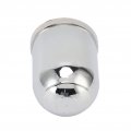 Qiilu Trailer Hitch Ball Cover Coupler Head Cap Chrome Plated Protection Abs Plastic For 50mm 2in 1a 7 8in Balls