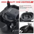 Auto Dynasty Driving Fog Lights Lamps With Switch Compatible Dodge Charger Challenger Patriot Sebring Driver And Passenger Side