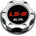 Vms Racing Chrome Oil Cap Ls6 5 7l In Billet Aluminum Compatible With Cadillac Cts-v 04-05 2004-2005