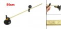 Uxcell Glass Circular Cutter 39cm Max Round Diameter Ajustable Compasses Type Circle Cutting Tool With Suction Cup