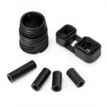 Fanhay 6pcs 6hp26 6hp28 6hp32 6hp34 Transmission Valve Body Sleeve Connector Seal Kit For Bmw 24347588725 24347588727