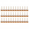 Uxcell 36pcs 6 9 Paint Brush 3 Width Soft Nylon Bristle With Wood Handle For Wall Cabinets Fences