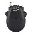 3 Digit Code Combination Password Lock For Stroller Bicycle Security Black