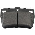 Rear D1051 Metal 4pcs W Hardware Disc Brake Pad Set