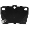 Rear D1051 Metal 4pcs W Hardware Disc Brake Pad Set