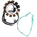 Stator And Gasket Replacement For Honda Sportrax 400 1999 To 2008 Replaces 31120 Hn1 003 A41 11395 Kcy 671 672 