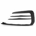Auto Dynasty With Outer Grille Vw1038163 Front Fog Light Bezel For Volkswagen Gti 2018-2020 Driver Left Side Matte Black 