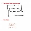 X Autohaux Vs50491r Engine Valve Cover Gasket Kit Ford Explorer 0l 1997-2001 Sport 2001 For Mercury Mountaineer 4 1998-2000
