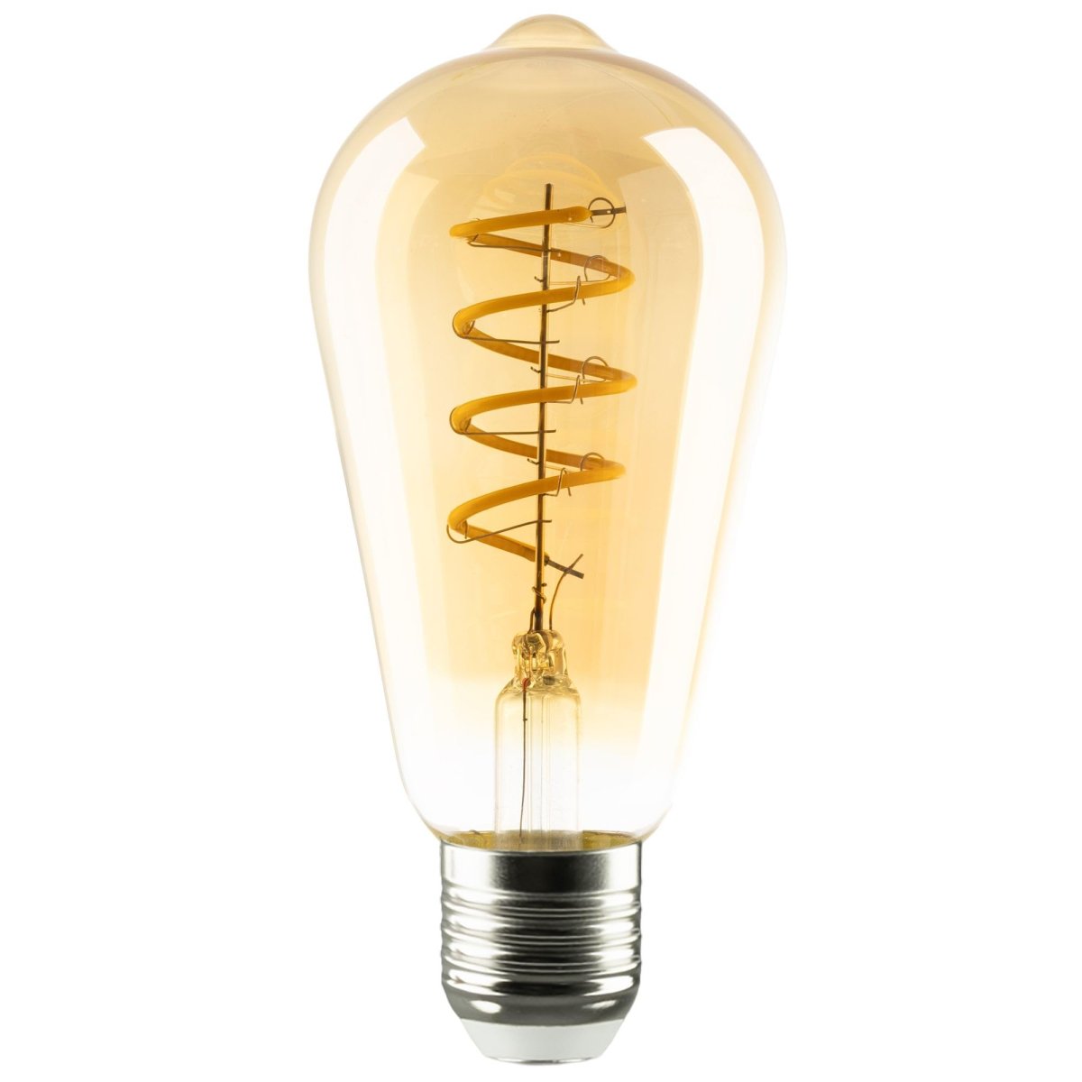 12v Led Edison Light Bulb 2700k Warm White 4w 420 Lumens Dimmable E26 Medium Base For Rv 1 Pack Rp-bulb-2
