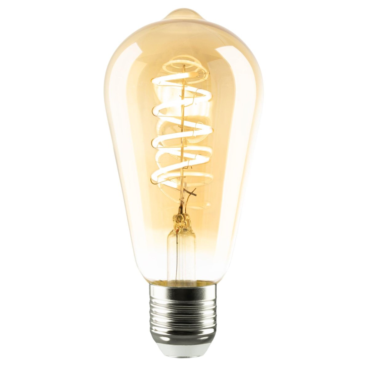 12v Led Edison Light Bulb 2700k Warm White 4w 420 Lumens Dimmable E26 Medium Base For Rv 1 Pack Rp-bulb-2