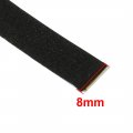 Uxcell 8mm Wide 1mm Thick Single Side Shockproof Eva Sponge Tape Black 10m Length