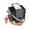 Hqrp 120v To 24v 40va Foot Mount Transformer Compatible With 4011of 503625 Hvac Furnace Multi Tap Power Supply Adapter
