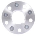 Hubcentric Wheel Spacers 5x4 5 1 In Bore 66 1mm For Infiniti Q50 Q60 Q70 Fx35 G35 G37 Ex35 Silver Aluminum With Lug Nuts 2 