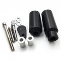 Hongk- No Cut Frame Slider Crash Protector Compatible With 2005 2006 Kawasaki Zx-6r Zx-6rr 636 Blk B01bw4qs4y