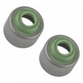 Caltric 2x Valve Stem Seal For Yamaha Ttr90e 2004 2005 2006 2007 