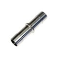 Heater Hose Connector Aluminum Silver 0 65 In Bypass Inside Diameter Barb End 180 Degrees Alx-pau-mm-47095hp-cl360a50 