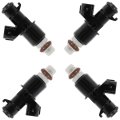 Fuel Injectors Set For 2012 2013 Honda Crosstour 2014 Cr V Replaces 16450r5aa01 Fj1205 84212396 4 Pieces 