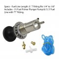 11305 10161-ad Fuel Primer Plunger Pump Kit For Yamaha Gp1200r 2000-2002