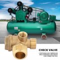 Lantro Js 3 Way Air Compressor Check Valve G1 8 X G3 2 Brass Male Threaded Tube Connector Tool Central Pneumatic Replacement