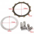Topteng Motorcycle Clutch Friction Plate Kit Plates With Springs Fits For Suzuki Ltz400 Ltz 400 Lt-z400 2005-2008