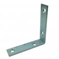 Prime-line Mp11357-4 Corner Bracket 3 In Steel Construction Galvanized Finish L-angle 4 Pack 
