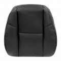 Secosautoparts Driver Side Foam Cushion Or Passenger Top Lean Back Armrest Cover Leather Perforated Seat Ebony Black Fit For