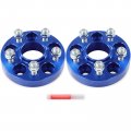 Aintier 2x 1 Inch 5x100 To Wheel Spacers With Thread Pitch 12x1 5 Bore Size 56 1mm Compatible 2013-2023 For Subaru Brz