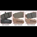 Padkaw Front And Rear Brake Pads 662sm1 For Street Sport Motorcycles 