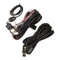 Compatible With Ford F-150 Lincoln Mark Lt Pair Of Bumper Driving Fog Lights Switch Smoked Lens