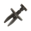 Nylon Push In Rivets 8mm Hole Size Black 25 Pieces Replacement For 14019226 14071289