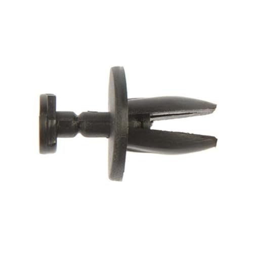 Nylon Push In Rivets 8mm Hole Size Black 25 Pieces Replacement For 14019226 14071289