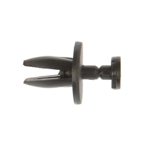 Nylon Push In Rivets 8mm Hole Size Black 25 Pieces Replacement For 14019226 14071289