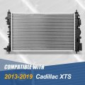 Auto Dynasty Dpi 13366 Factory Style 1-row Cooling Radiator Compatible With Cadillac Xts 13-19 Aluminum Core