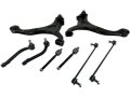 Front Lower Control Arm Ball Joint Tie Rod And Sway Bar Link Kit 8 Piece For 2011-2013 Kia Sorento 