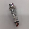 Polarlander 12v 4pcs Universal Truck Green Blue Red Amber Aluminum Led Signal Light Durable 8mm Round Dash Indicator