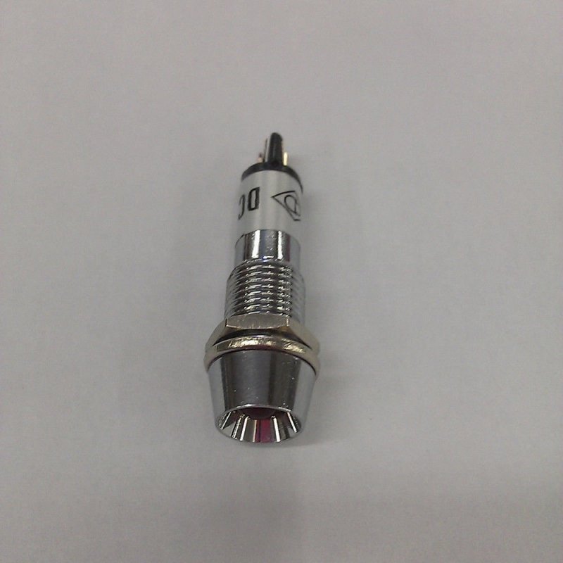 Polarlander 12v 4pcs Universal Truck Green Blue Red Amber Aluminum Led Signal Light Durable 8mm Round Dash Indicator